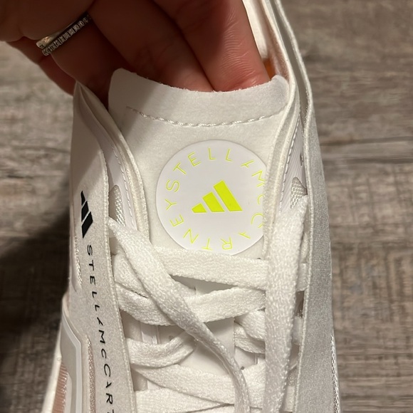 NWT Adidas by Stella McCartney Ultraboost 5 Shoes - White/Orange - IE8770 - Picture 12 of 17